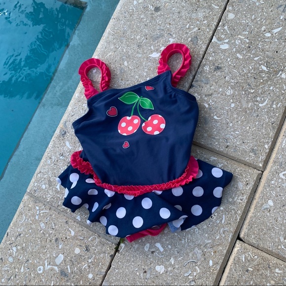 Cherry ruffle swimsuit - Picture 5 of 5
